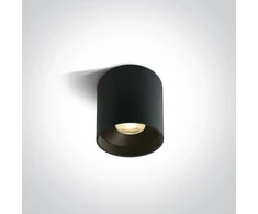 Lubinis šviestuvas 8W LED paviršinis šviestuvas, juodas, 3000/3500/4000K, 38°, 12108C/B/V