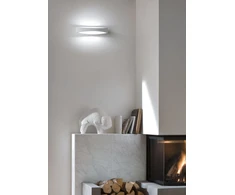 8W LED sieninis šviestuvas EIGHER, matinės baltos sp., 3000K, 01-1329
