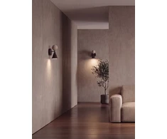 8W LED sieninis šviestuvas, juodos/smėlio sp., 2700/3000K, dimeriuojamas, 26109