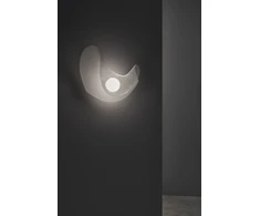 8W LED sieninis šviestuvas MYTILUS, gelsvai baltos sp., 2700K, dimeriuojamas