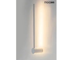 8W LED sieninis šviestuvas OMBRE 60, baltas, 3000K
