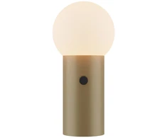 8W LED stalo šviestuvas RATU, šampano sp., 3000K, dimeriuojamas, 4349201