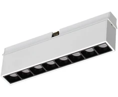 8W LED šviestuvas į magnetinės sistemos STICK bėgelį, baltas, 3000K, 48V, dimeriuojamas, 40°, 364094