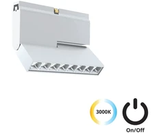 8W LED šviestuvas į magnetinius bėgelius SLIM MAGNETIC, baltas, 3000K, dimeriuojamas, 4289001