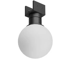 8W LED šviestuvas, montuojamas į XFORT bėgelį, 48V, juodu korpusu, 3000K, IP65, 80mm, dimeriuojamas, FRT11WW GB SBK