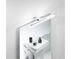 8W LED vonios sieninis šviestuvas AQA, chromo sp., 4000K, IP44