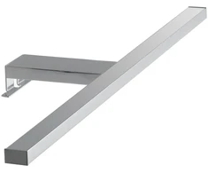 8W LED vonios sieninis šviestuvas RIVA, chromo sp., 4000K, IP44