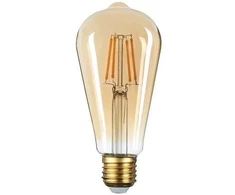 8W LED žvakės formos lemputė OPTONICA, ST64, 2500K
