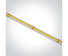8W/m lanksti COB LED juosta, 24V, 3000K, 5m ritė, 7844/W