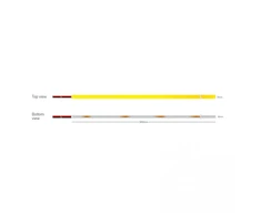 8W/m LED NEON juosta, 24V, 238LEDs/m, 2700K, IP67, 5m ritė, LS57