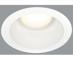 9,2W LED įleidžiamas šviestuvas BERYL O, baltas, 3000K, IP44