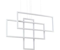 Ideal Lux Pakabinamas šviestuvas Frame Sp Rettangolo Bianco