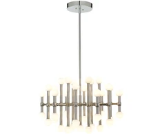 94,2W LED pakabinamas šviestuvas GIOVANNA, nikelio sp., 3000K