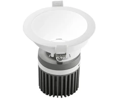 9,5W LED įleidžiamas šviestuvas ELITE, baltas, CCT