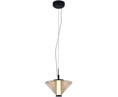 9,5W LED pakabinamas šviestuvas YARA, gintaro sp., 2700K, C4012090AB
