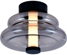 9,5W LED sieninis šviestuvas SIRA, pilkos/dūmų sp., 2700K, A4013090FU