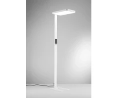 96W LED biuro toršeras su šviesos jutikliu ir nuotolinio valdymo pultu STEWART, baltas, dimeriuojamas
