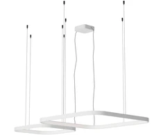 96W LED pakabinamas šviestuvas ORION, baltas, 2700/3000/4000K, dimeriuojamas, 01-3898