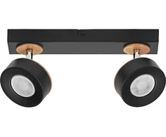 Lubinis šviestuvas 9,6W LED paviršinis šviestuvas SPOT PLUTO, juodas, 3000K