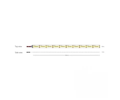 9,6W/m LED juosta, 24V, 240LEDs/m, 4000K, IP20, 5m ritė, LS33