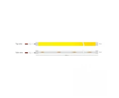 9,6W/m LED NEON juosta, 24V, 144LEDs/m, 2700K, IP67, 5m ritė, LS68