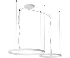 98W LED pakabinamas šviestuvas ORION, baltas, 2700/3000/4000K, dimeriuojamas, 01-3878