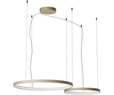 98W LED pakabinamas šviestuvas ORION, rusvas, 2700/3000/4000K, dimeriuojamas, 01-3879