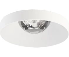 9W įleidžiamas šviestuvas PUCK RECESSED, baltas, 3000K, 45°, dimeriuojamas, su maitinimo šaltiniu
