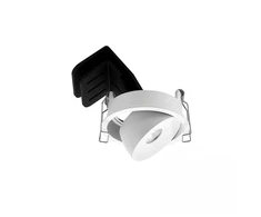9W LED įleidžiamas šviestuvas, baltas, 2700K, S143