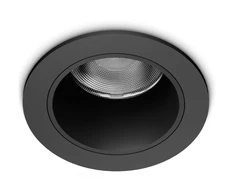 9W LED įleidžiamas šviestuvas QUARK, juodas, 3000K, 322889