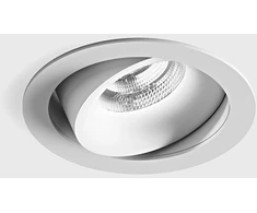 9W LED įleidžiamas šviestuvas RIO A, baltas, 3000K, 50°