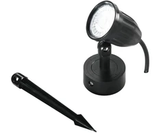 9W LED įsmeigiamas lauko šviestuvas PEG, juodas, 4000K, IP65