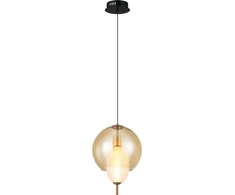 9W LED pakabinamas šviestuvas ADOL, gintaro/baltos/juodos/bronzos sp., 3000K, 4326601