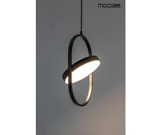 9W LED pakabinamas šviestuvas SPINNER 19, juodas, 3000K