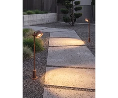 9W LED pastatomas lauko šviestuvas, rudas, 3000K, IP65, E533