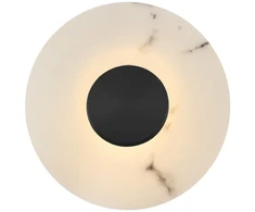 9W LED sieninis šviestuvas ALLISON, tamsiai pilkos/baltos sp., 3000K, 4337801
