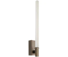 9W LED sieninis šviestuvas, bronzos/baltos sp., 2700/3000K, dimeriuojamas, 26122