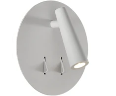 9W LED sieninis šviestuvas PANAU, baltas, 3000K, A3660001B