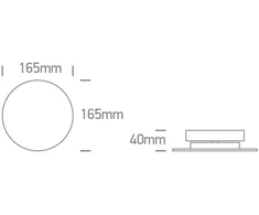 9W LED šviestuvas į magnetines sistemas FLAT, juodas, 3000/4000/5000K, 48V, 43112F/B/V