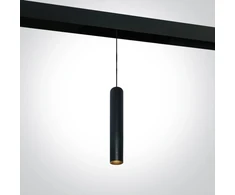 9W LED šviestuvas į magnetines sistemas MINI/MIDI/MAXI/P&amp;P, juodas, 3000/3500/4000K, 48V, 38°, 42130B/B/V