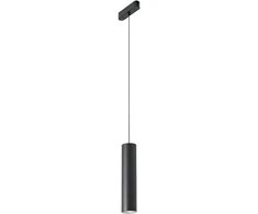 9W LED šviestuvas, montuojamas į BERNINI sistemą, juodas, 3000K