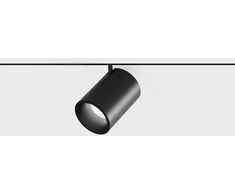 9W LED šviestuvas TUB M į magnetinę sistemą PICO_LINE, juodas, 3000K, 36°, dimeriuojamas
