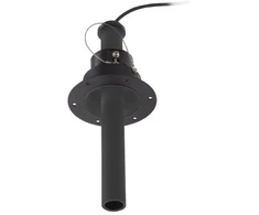9W LED užglaistomas šviestuvas XVECTOR, juodas, 3000K, 18°
