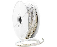 9W/m LED juosta, 220V, 4500K, 50m ritė, IP65