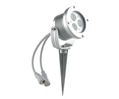 9x1W LED prožektorius IRIDE, sidabro sp., 6000K, dimeriuojamas, IP65
