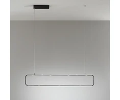 9x5W LED pakabinamas šviestuvas MOKA, rudas, 3000K, dimeriuojamas
