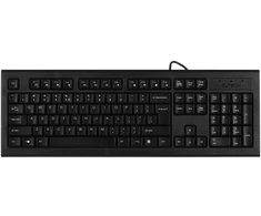A4Tech Kr-85 Membraninė Klaviatūra A4TKLA19739 (USB 2.0; (JAV); juoda)