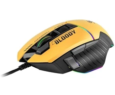 A4Tech W95MAX USB sportinė „Lime“ spalvos pelė A4TMYS47259