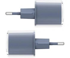 Acefast A53 30W PD GaN USB-C įkroviklis su ekranu – pilkas