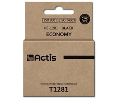 Spausdintuvas Actis KE-1281 rašalas (pakeičia Epson T1281; Standartinis; 15 ml; juodas)